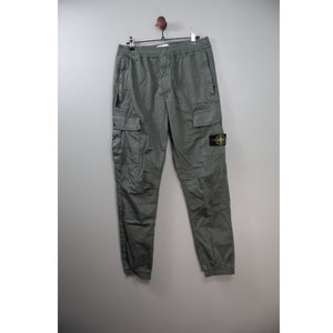 Stone Island Khaki RE-T Cargo Bottoms