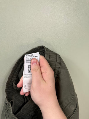 Stone Island Khaki RE-T Cargo Bottoms