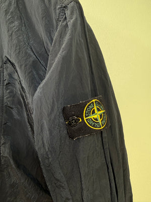 Stone Island Navy Nylon Metal Overshirt
