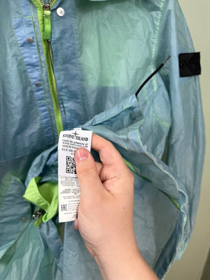 Stone Island Blue/Green Shadow Project Opak Parka Jacket