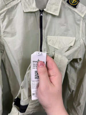 Stone Island Pastel Green Naslan Overshirt
