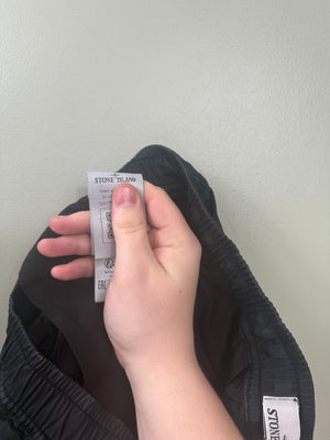 Stone Island Black RE-T Cargo Bottoms