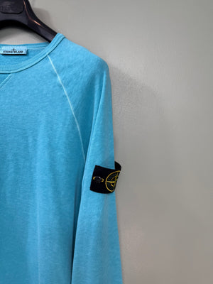 Stone Island Aqua Blue Jumper
