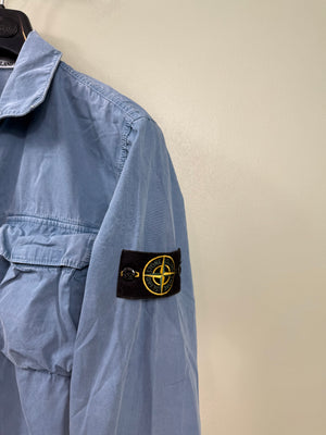 Stone Island Blue Overshirt