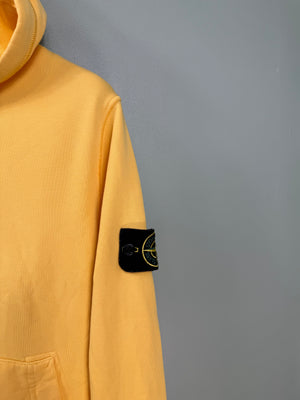 Stone Island Yellow Hoodie
