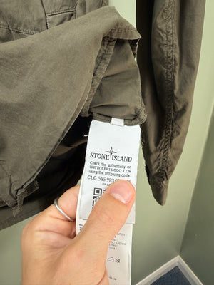 Stone Island Khaki Ghost Overshirt