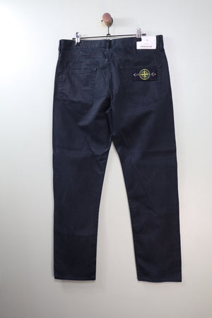 Stone Island Black RE-T Chinos