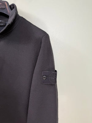 Stone Island Black Ghost 1/4 Zip Jumper