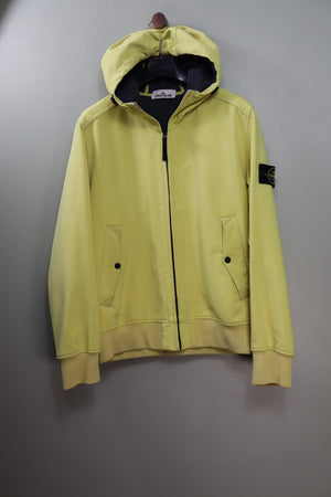 Stone Island Yellow Soft Shell Jacket