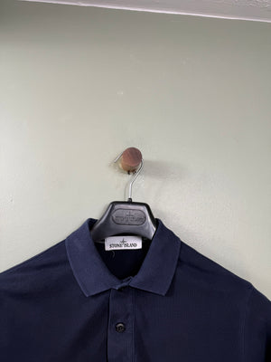Stone Island Navy Slim Fit Polo