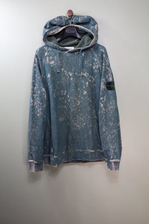 Stone Island Green Ovo Dye Hoodie