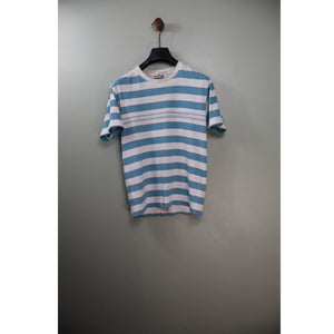 Stone Island Blue Striped Marina T-Shirt