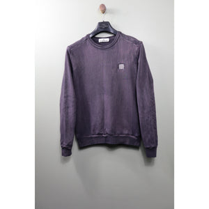 Stone Island Purple Hand Corrosion Jumper