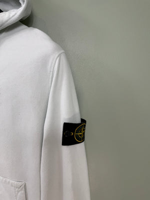 Stone Island Light Grey Zipped Hoodie