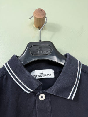Stone Island Navy Polo Shirt