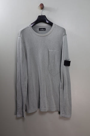 Stone Island Sage Green Shadow Project Knit Jumper
