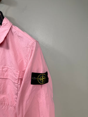 Stone Island Pink Overshirt