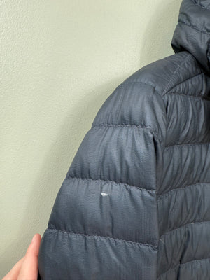 Stone Island Navy Bio-Based Ripstop Nylon Down Jacket