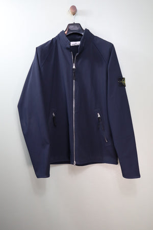 Stone Island Navy Soft Shell Jacket