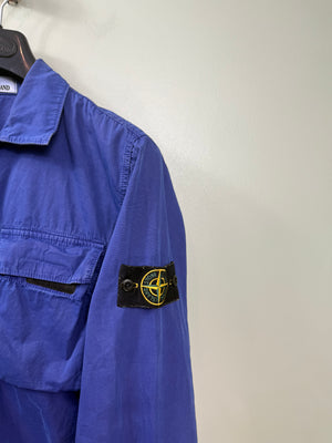 Stone Island Blue Overshirt