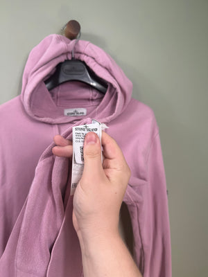 Stone Island Pink Hoodie