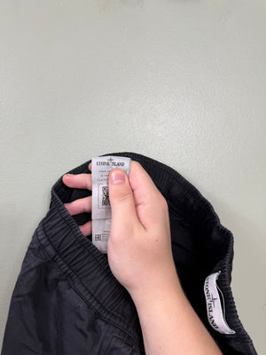 Stone Island Black RE-T Cargo Bottoms