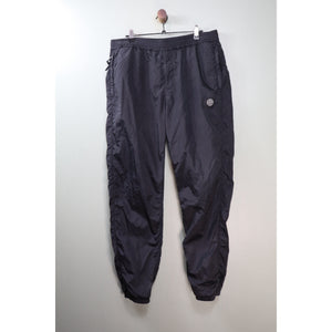 Stone Island Black Nylon Metal Cargo Bottoms