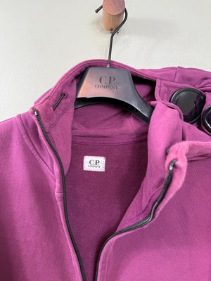 C.P. Company Purple Goggle Hoodie