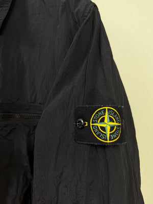 Stone Island Black Nylon Metal Overshirt
