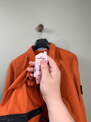 Stone Island Orange Overshirt