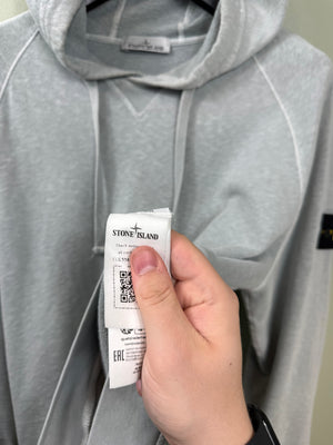 Stone Island Grey Hoodie