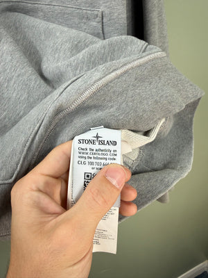 Stone Island Grey Hoodie
