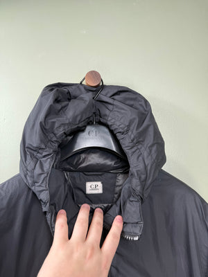C.P. Company Black Micro-M Down Parka Jacket