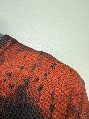 Stone Island Handpainted Tortoise Shell Camo Jumper