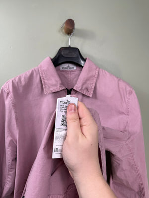 Stone Island Pink Overshirt