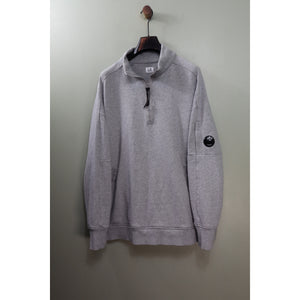 C.P. Company Grey 1/4 Zip Jumper