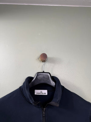 Stone Island Navy 1/4 Zip Jumper