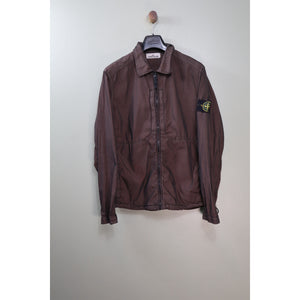 Stone Island Brown Overshirt
