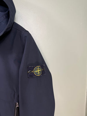 Stone Island Navy Soft Shell Jacket