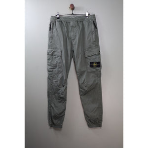Stone Island Khaki RE-T Cargo Bottoms