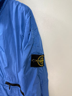 Stone Island Blue Crinkle Reps Jacket