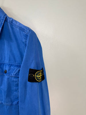 Stone Island Blue Overshirt