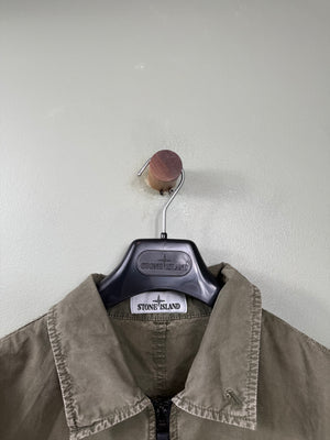 Stone Island Khaki Overshirt