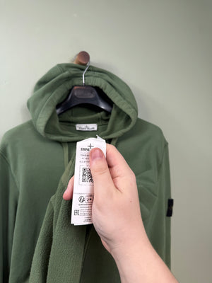 Stone Island Green Hoodie