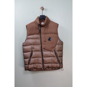 C.P. Company Brown Pro-Tek Down Gilet