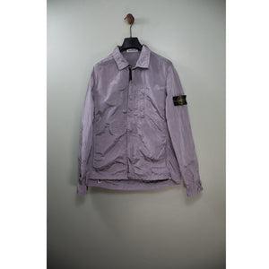 Stone Island Grey Nylon Metal Overshirt