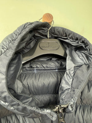 Stone Island Navy Micro Yarn down Jacket