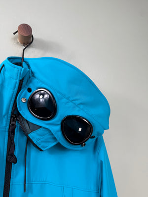 C.P. Company Aqua Blue Soft Shell Jacket