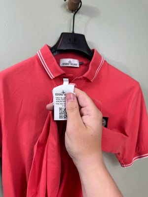 Stone Island Pink Polo