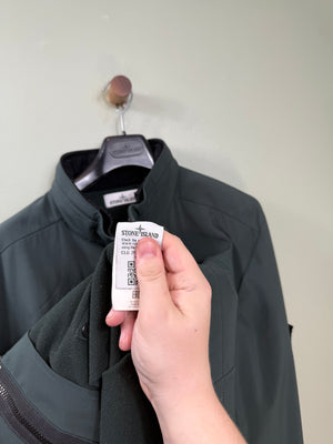 Stone Island Dark Green Soft Shell Jacket